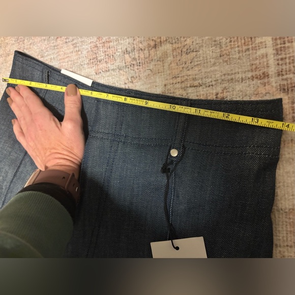 Zara Dark Blue Wide Leg Jeans, size 4 - Picture 8 of 8